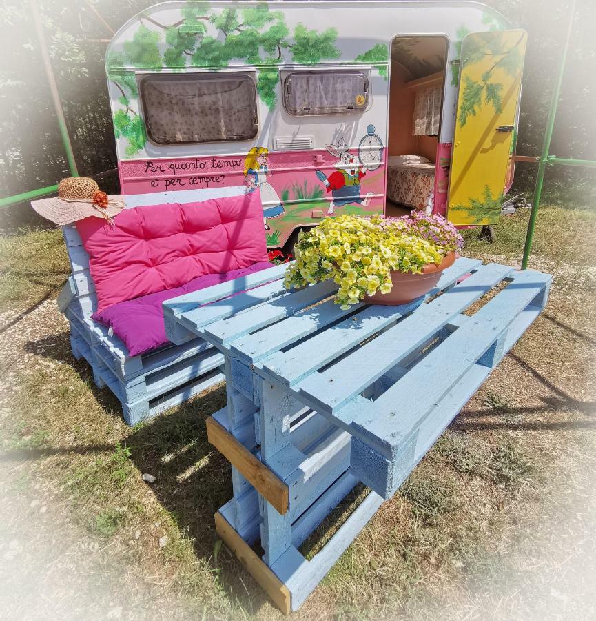 Antica Dimora - Glamping Fiordaliso Hotel Sarnano Exterior photo